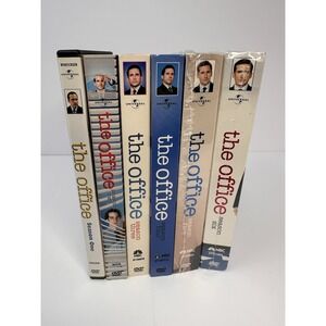 The Office DVD Lot Seasons 1–6 (US Series) Complete Discs – Steve Carell Era